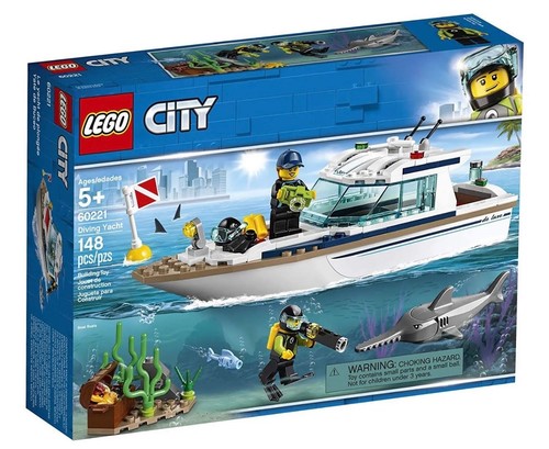 Lego city 60221 diving yacht - 60221,