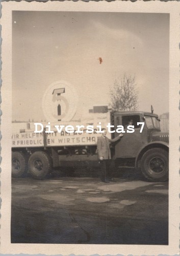 Foto camion con pianale - camion, a
