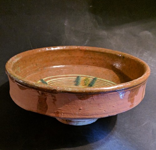 Antica ciotola terracotta - antica, in