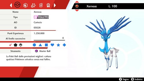 Xerneas ultra shiny - br, +
