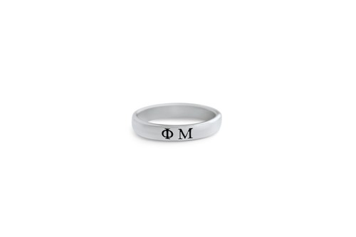 Anello phi fascia magra con - anello,