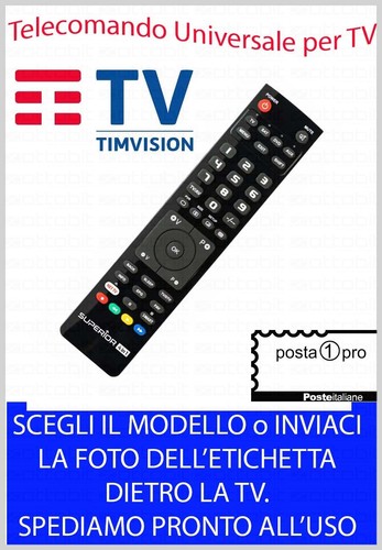 Telecomando universale per tim - telecomando,