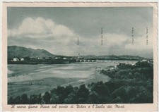 TREVISO - FIUME PIAVE - VIDOR - L' ISOLA DEI MORTI - FG VG - VENETO