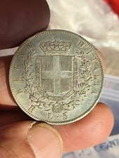 Splendida 5 LIRE 1876 Roma