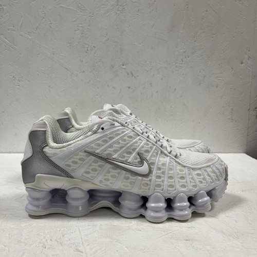 Nike shox bianco argento - shox, tl