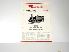 RIVAROSSI: Fascicolo  art. 11124  locomotiva FS GR 851-121    E 113
