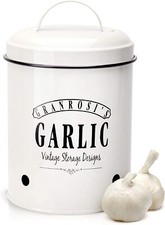 Granrosi Contenitore per Aglio - Barattolo Porta Patate dal Design rétro