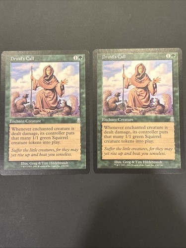 Druid call odyssey mtg - odyssey, nm