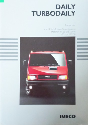 Iveco daily turbodaily 89 - iveco, 04/89