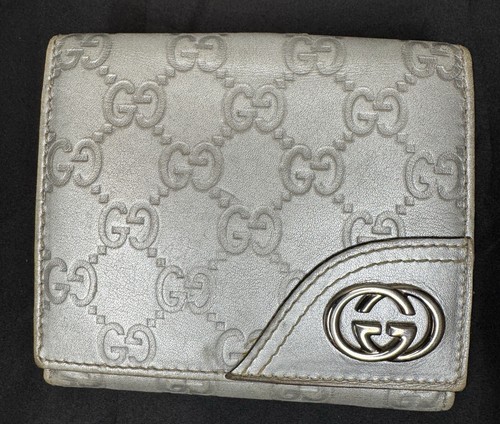 Portafoglio gucci argento - gucci,