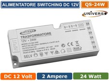 ALIMENTATORE SWITCHING DC 12V