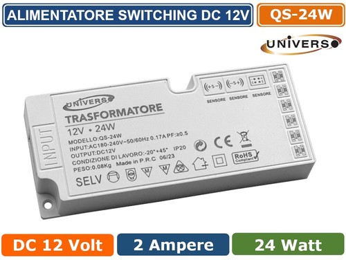Alimentatore switching 12v - dc,