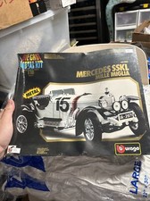Burago Mercedes SSKL Mille Miglia 7002 1:18 kit modellino auto pressofuso guarnizione di fabbrica