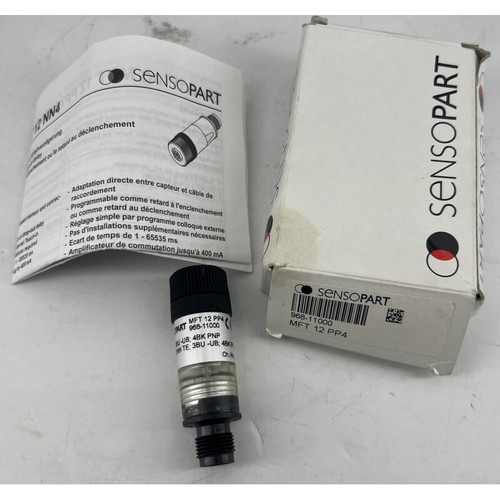 Sensopart mft pp4 timer - sensopart, 12