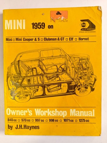 Mini 1959 manuale - mini,