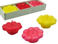 Set 3 Candele Galleggianti a