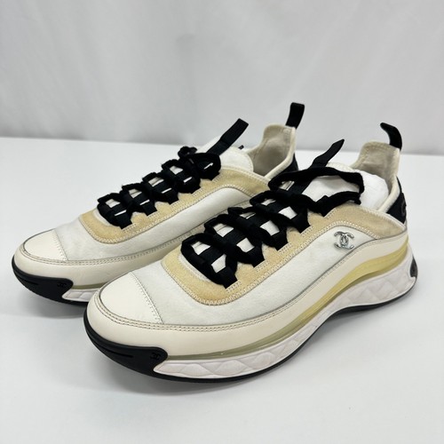 Chanel sneakers fibre mixte - chanel,