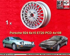 1 pc Cerchio 6x15 ET20 4x108