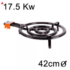 Bruciatore a Gas 17.5KW Paella Grill GARCIMA Butano Propano Utschag Kazan 16 15 22