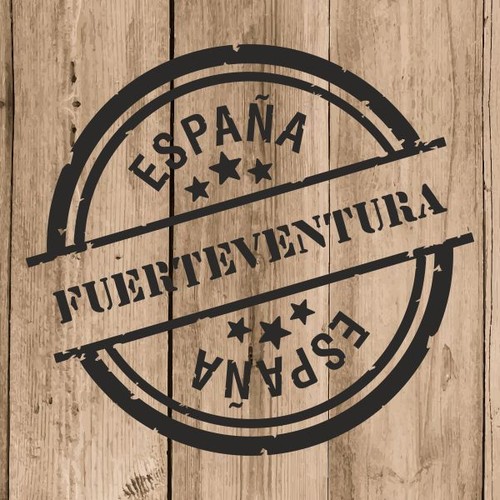 Adesivo fuerteventura vinile - adesivo,