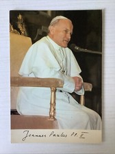 CARTOLINA GIOVANNI PAOLO II