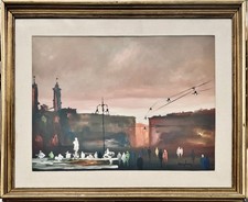 Luca Postiglione. Olio su tela