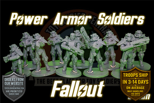 Soldatini giocattolo fallout - fallout,