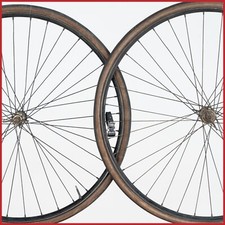 DEA PRAECISION SET RUOTE VINTAGE VECCHIO COPERTONCINO PISTA CORSA SU STRADA 28x1 5/8