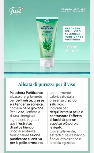 Maschera purificante con - maschera,