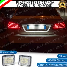 PLACCHETTE A LED LUCI TARGA 18