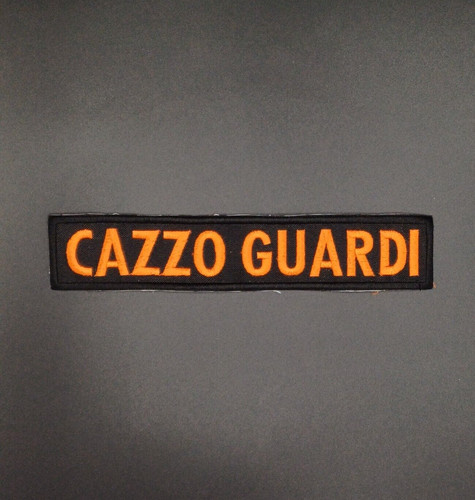 Patch cazzo guardi - cazzo,