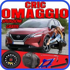 Ruotino Di Scorta 5Fori Da 17 Per La Nissan Qashqai Con Kit Cric + Chiave Sacca