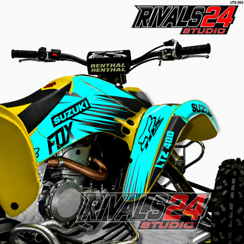 Ltz 400 suzuki wrap - wrap, graphics