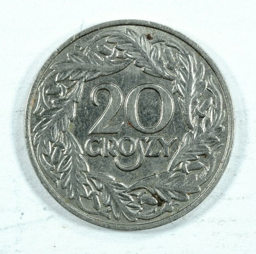 Moneta polonia groscy zinq - moneta,