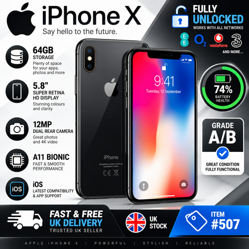Apple iphone 64gb smartphone - iphone,