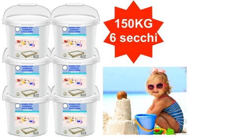 Sabbia gioco bimbi certificata