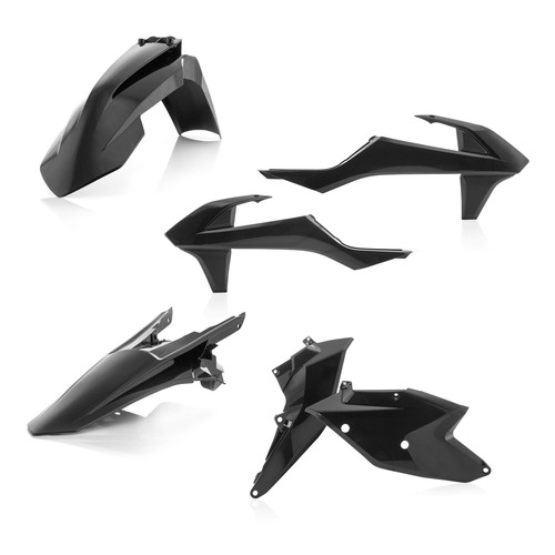 Acerbis kit plastiche - acerbis, nero
