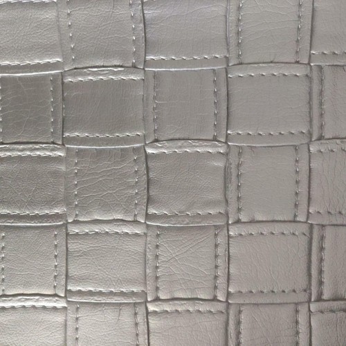 Tessuto ecopelle patchwork