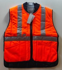 GILET ALTA VISIBILITA' FODERATO INTERNAMENTE PANOPLY 3M TAGLIA L ARANCIONE