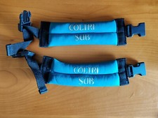 cavigliere pesi Coltri Sub da 1 kg ciascuna. Prodotto pari al nuovo 