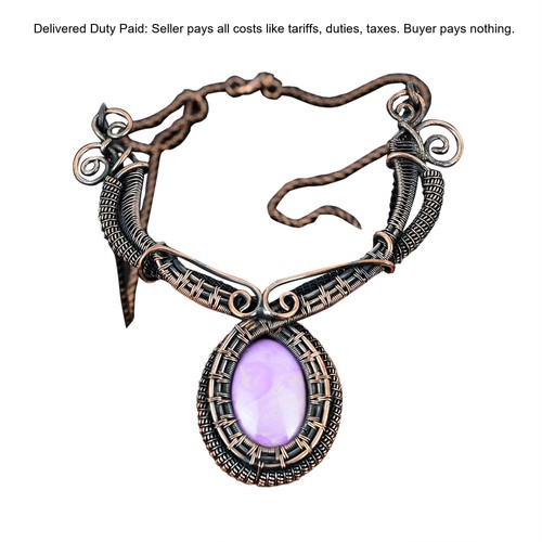 Collana catena boho avvolta - , in