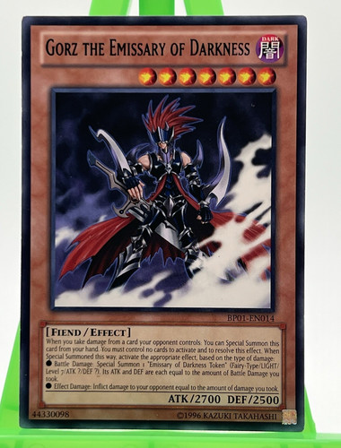 Gorz l emissario - yu-gi-oh!, l'emissario