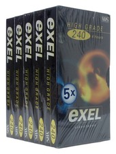 Lot 5 Video cassette EXEL High