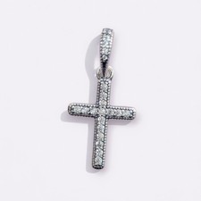 Ciondolo Croce Scintillante