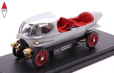 1/43 RIO ALFA ROMEO 40-60 CV AERODINAMICA SILURO RICOTTI TORPEDO OPEN 1915SILVER