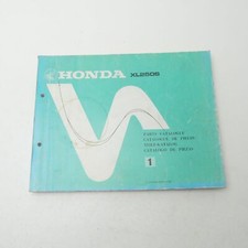 Honda XL 250 S catalogo