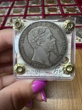 REGNO SARDEGNA VITTORIO EMANUELE II 5 lire 1860 TORINO MOLTO RARA BB/SPL