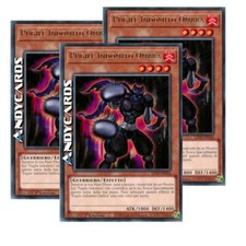 3x PUGILE INDOMITO OMBRA • (Battlin' Boxer Shadow) • Rara • LD10 IT056 • 1Ed