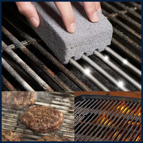1pz spazzola pulizia barbecue - spazzola,