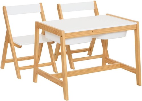 Set scrivania con cassetti - set,
